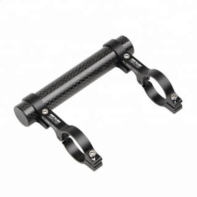 China Dual Handle Bar Bicycle Light Holder Handlebar Supplement 25.4/31.8MM Bike Frame Extension Mount Recycle Holder For GUB 560 Bike Light for sale