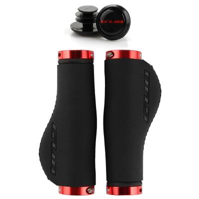 China GUB 608 Bicycle Handlebar Grips Mountain Road Bike Microfiber Leather Aluminum Alloy Locking Grip Recycling 608 Accessories for sale