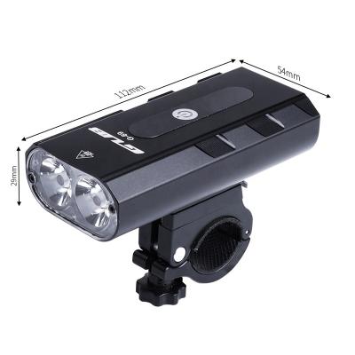 China GUB G-69 LED Headlight With Horn Front Rear Lights Mountain Bike Cycling G-69 Night Recycling Headlight for sale