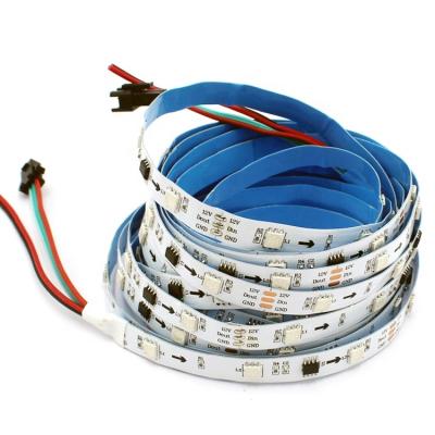 China LANDSCAPE DC12V RGB LED Strip Kit Magic Flexible Waterproof Outdoor Smart 5M LED Strip 2835 SMD IP65 LED Strips Lights with for sale