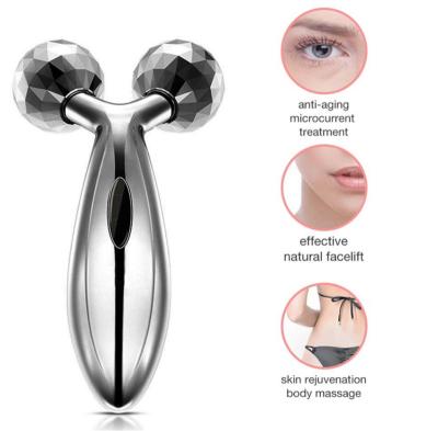 China Hot Selling Face Lift Beauty Instrument Massage Electric Solar Facial Lifting Roller for sale