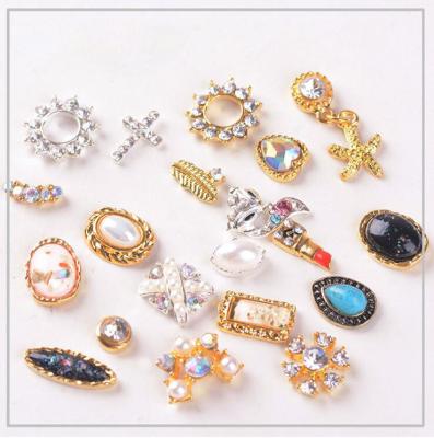 China Decorate Nail Decorate Matching Nail Art New Hot Sale Nail Art Jewelry Diy 3d Rhinestone Diamond Jewelry Japanese Style Nail for sale