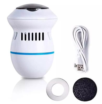 China Popular Popular Portable USB Rechargeable Foot File Pedicure Machines Foot Care Pedicure Machines Electric Vacuum Adsorption Foot Grinder for sale