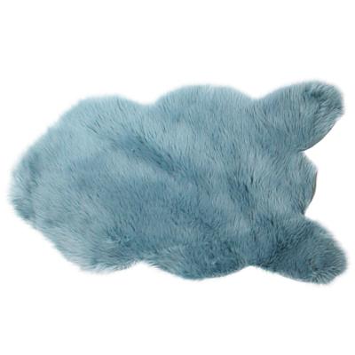 China Anti-slip Plush Faux Fur Skin Suede Sheepskin Faux Fur Cover Skins for sale