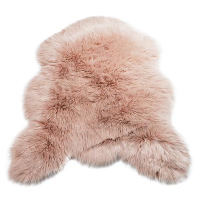 China Beautiful washable soft blankets and design artificial fur rugs for sale