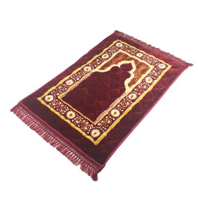 China JIACHUAN Adhesive-Protective MATS Travel Mat Muslim Quilted Prayer for sale