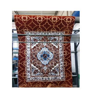 China European style raschel rug washable lowes price embossed mink rug for sale