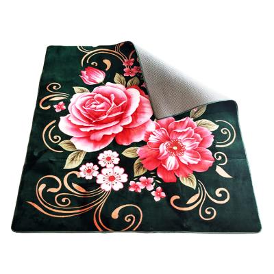 China Washable JIACHUAN UPPER Non-Slip PVC Backing Mat For Hotel Room for sale