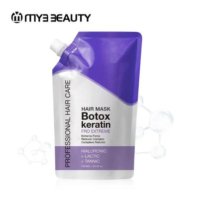 China 2021 OEM Private Label Hair Treatment Botox Keratin Hair-Repair Smoothing Hair Conditioner Mask Silky Mask for sale