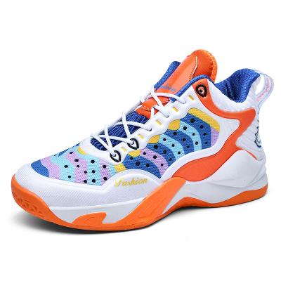 China New Training Unisex Sneakers Kids Basketball Shoes Sports Sneakers Factory Sell Non Slip Professional Outdoor Breathable Kids Sneakers for sale