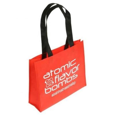 China Reusable promotional non woven bag with Printed Logo / non woven shopping bag custom made cheap pp non woven bag for sale