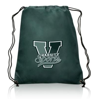 China China low price reusable logo printed non woven sport drawstring bag shoe drawstring bag for sale