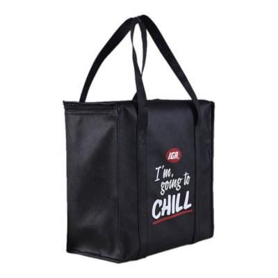 China High Quality OEM Reusable Cheap Price PP Non Woven Portable Cooler Thermal Insulated Bag for sale