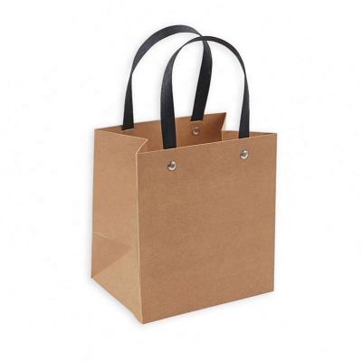 China Recyclable Recycled Brown Kraft Paper Bag For Shopping, Brown Paper Bag, Craft Paper Bag for sale