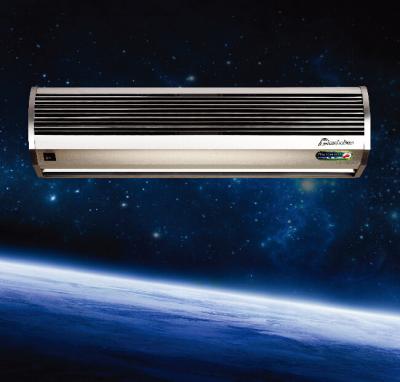 China Aluminum Silver Residential Overhead Door Air Curtains With Centrifugal Blower for sale