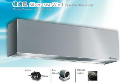 China High Performance Theodoor Air Curtain , Stainless Steel Air Curtain 16 - 20m/s for sale