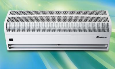 China Entryway Hot Water Air Curtain / Water Source Heating and Cooling Air Curtain for sale