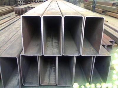 China ERW Hot Rolled Longitudinal Welded Rectangular Steel Tube / Structural Rectangular Tube for sale