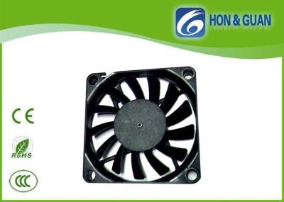 China IP55 70mm 12v DC Blower Fan Plastic Frame mpedance Protection for sale