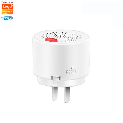 China ABS E-starri Smart Home Household Gas Detector Tuya WiFi Combustible Gas Alarm Gas Wireless Remote Control Leak Detector for sale