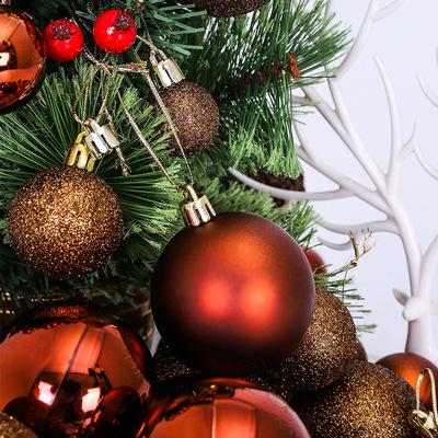 China Warm Green Ball Decorations Amazon Environmental Protection Necessities Christmas Decoration Supplies Family Christmas Tree Daily Pendant for sale