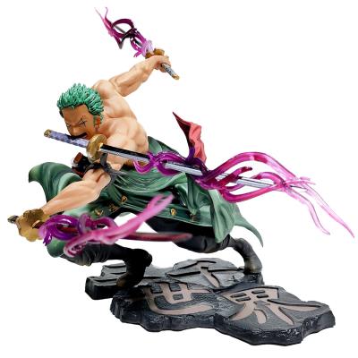 China Wholesale OEM PVC Figure Roronoa Zoro Zoro Eco-friendly Material High Quality Plastic Toys Customized Figure for sale