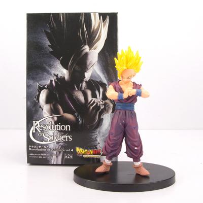 China 2021 Hot Selling Eco-friendly Material Product Customized Super Selling PVC Plactic OME Son Goku Son DBZ Whole Stock Super Saiyan Cartoon toys for sale