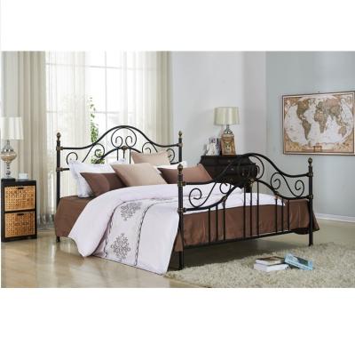 China Cheap antique handmade wrought iron beds for sale adult antique metal iron bed for sale