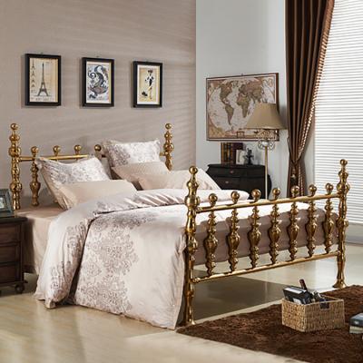 China OEM ODM Handmade Bed Room Furniture Bedroom Copper Bed Bedroom Furniture Set for sale