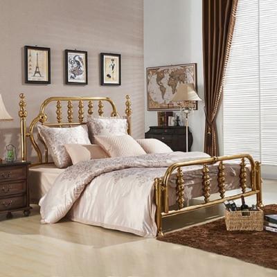 China Antique Furniture Handmade Bedroom Furniture Brass Bed Beds For Sale for sale