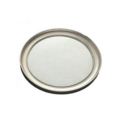 China Modern Antique Log Framed Mirrors Round Wooden Framed Mirror Personalized Cosmetic Mirror for sale