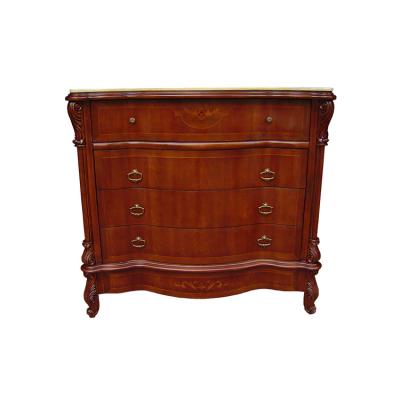 China Brown (Other) Living Room Large Adjustable Drawer Luxury Cabinet Storage Solid Wood Chest for sale