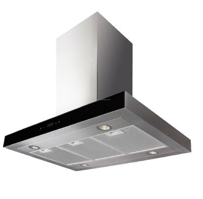 China Wall Mounted Motor 190w Wall Mounted Motor 190w T Shape Range Hood 90 Cm 4 High Speed ​​Easy Opertation for sale