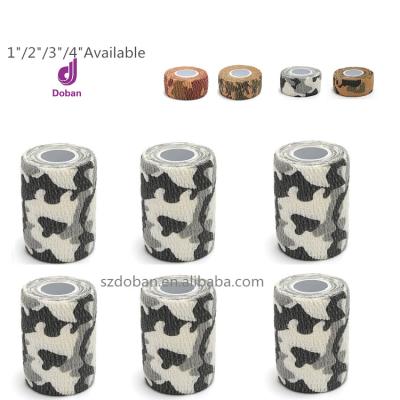 China New Product Camouflage Cotton Pet/Horse/Dog/Medical/Sports Self Adhesive Cohesive Bandage for sale