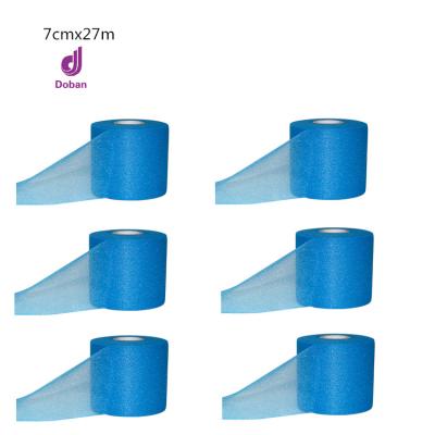 China PU Foam No Foam Pre Adhesive Breathable Porous Wrap Bandage for sale