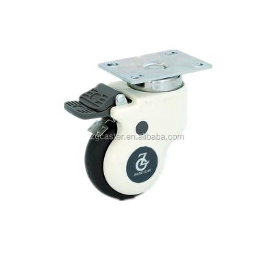 China Popular Zogo 4inch 100mm Hospital Equipment Caster Wheel Baby Caster Wheel / Trolley Caster for sale