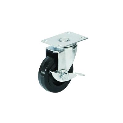 China Smaller Swivel Plate Caster Medical / Hospital Zogo 2inch PP Medical Caster For Accompany Table for sale