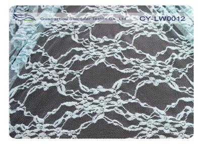 Китай Scalloped Durable ткань сетки шнурка нейлона хлопка, ткань CY-LW0012 шнурка нижнего белья продается