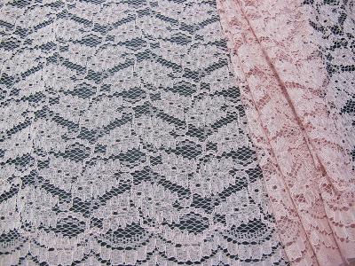 China Cotton Nylon Wedding Dress Lace Fabric With Floral Decoration AZO Free SYD-0009 for sale