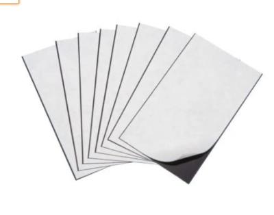 China Industrial Magnet Kingfine Magnetic Sheets With Adhesive Backing for sale