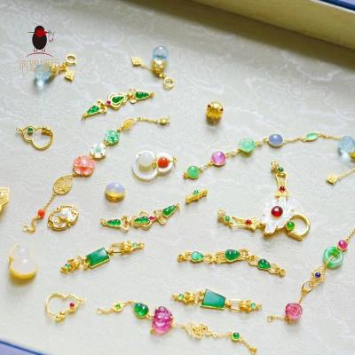 China 18 K TRENDY Green Gold DIY Accessories for sale