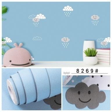 China ECO-Friendly+waterproof+self-adhesive FM factory wholesale low moq PVC self-adhesive waterproof wallpaper in rolls for home decoration for sale