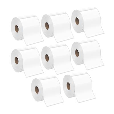 China Waterproof White 500 Roll Label 4x6 Inch Shipping Label Barcode Label Sticker for sale