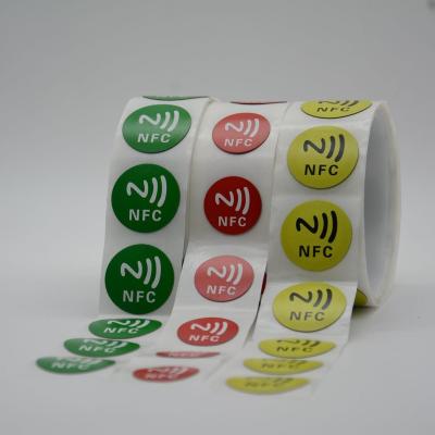 China Waterproof / Waterproof Passive Passive NFC Sticker Rfid Tag Customized Label For ID etc. tickets for sale