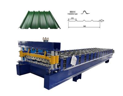 China Building Material Shops 840 Roof Sheet Roll Forming Machine Price for sale