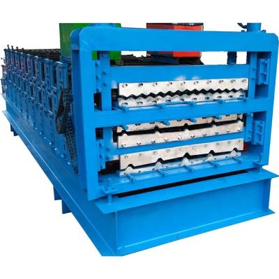 China Building Material Shops Roll Roof Forming Machine for sale