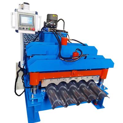 China Factory Steel Glazed Cold Color Tile Bending Forming Machine Corrugating Making Machine for sale