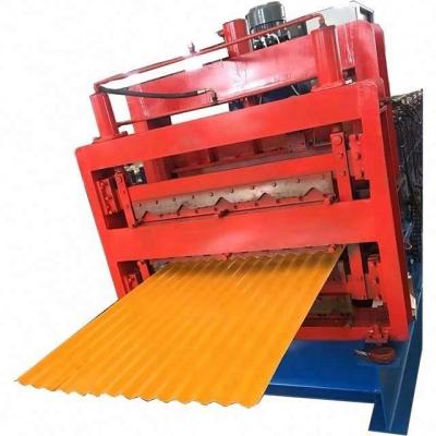 China HIGH ACCURENCY Three Layer Steel Roof Making Machine for sale