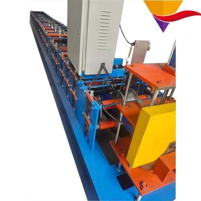 China Energy Supply Pipe Square Roll Forming Octagonal Downpipe Making Down Steel Pipe Rolling Machine for sale