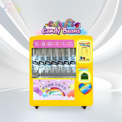 China Automated Candy Bean Vending Machine 5.6Kg Capacity For Schools / Offices for sale